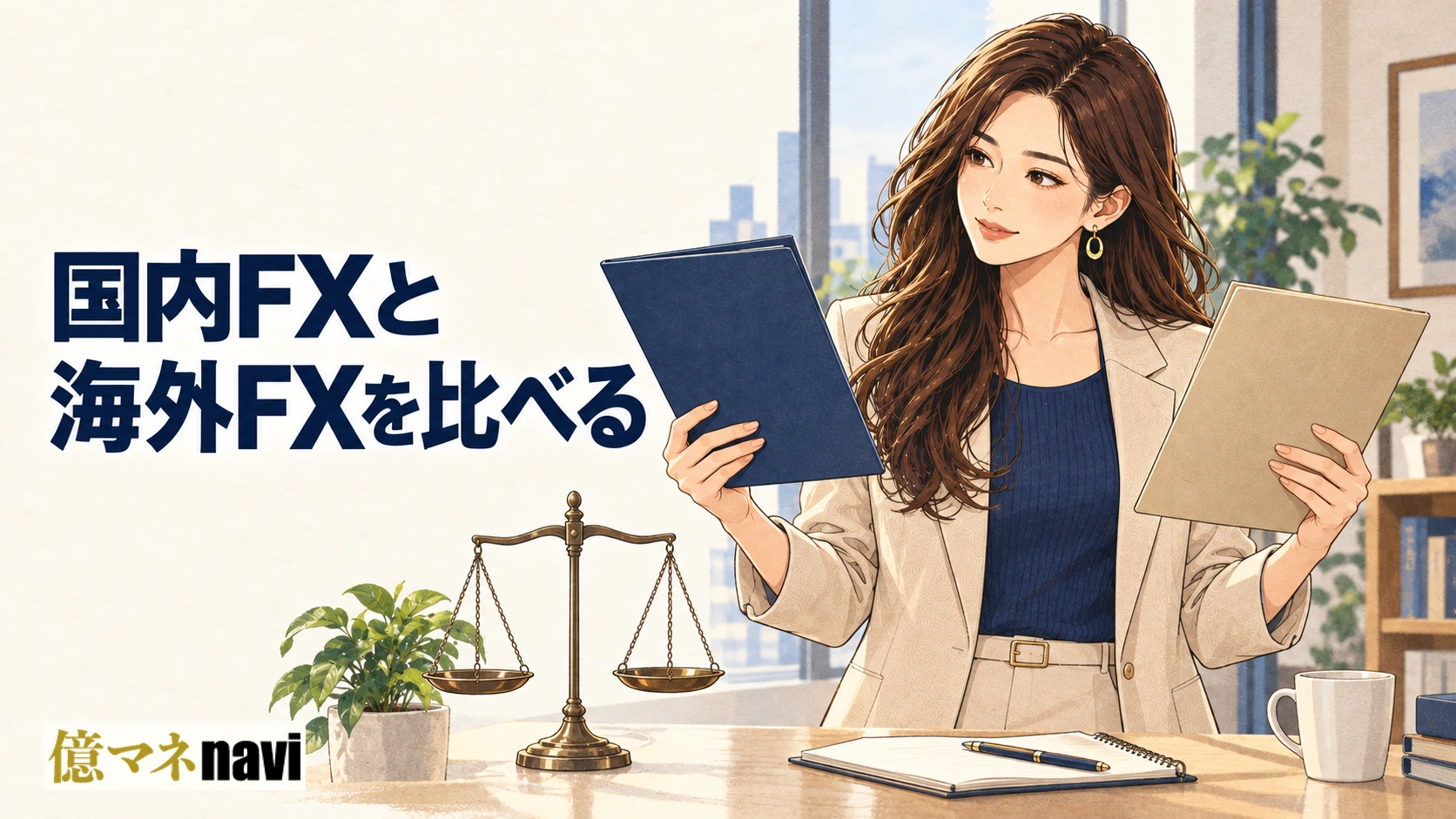 「海外FXとは？国内FXとの違い」のアイキャッチ画像