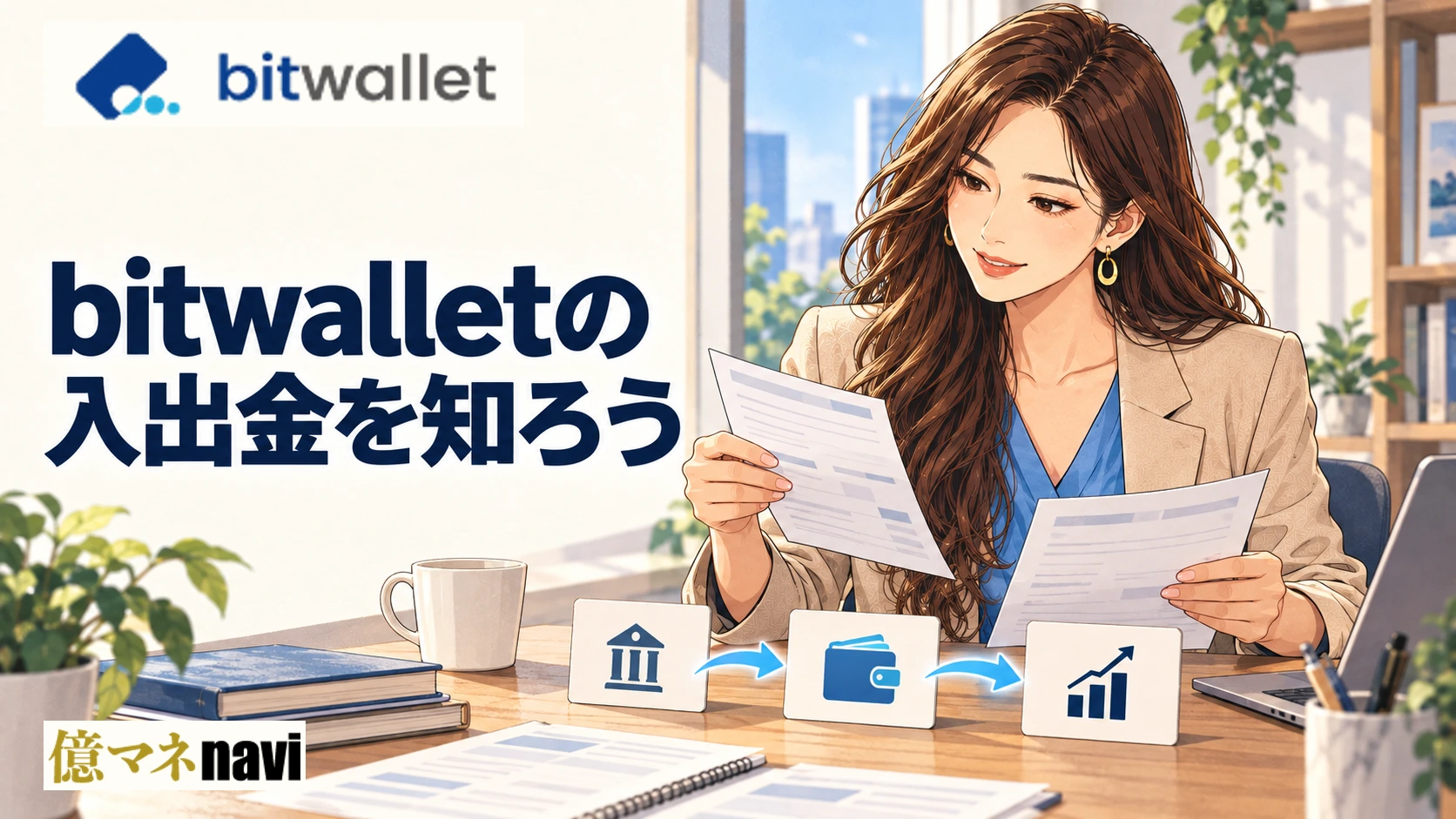 「ビットウォレットが海外FXの入出金方法に便利」のアイキャッチ画像