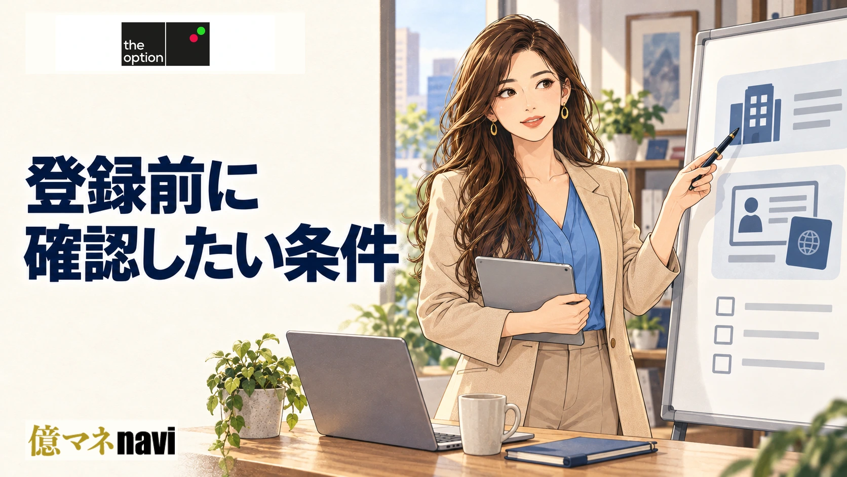 「theoption(ザオプション)の口座開設手順！なぜtheoptionがおすすめ？」のアイキャッチ画像