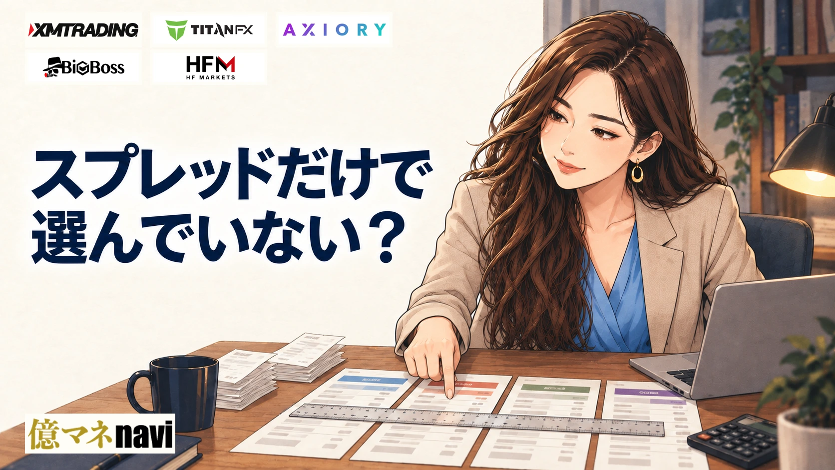 「海外FXスプレッド比較！狭い・最狭・低スプレッドまとめ【最新版】」のアイキャッチ画像