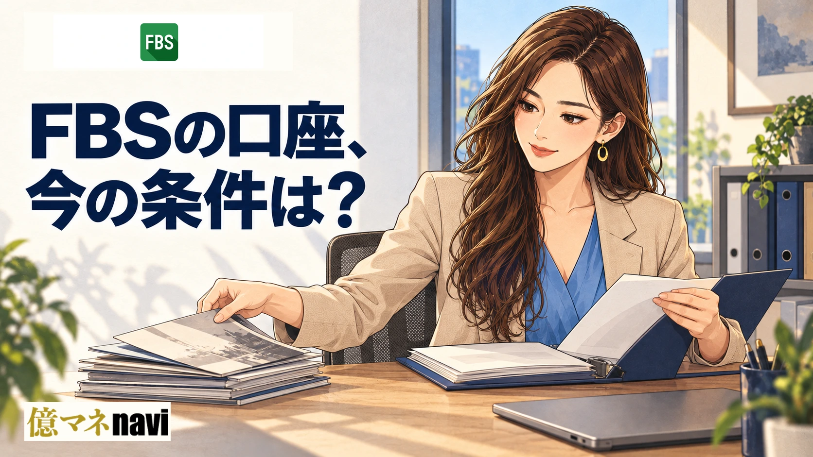 「FBS(エフビーエス)の口座タイプ・種類を比較！あなたにはどの口座タイプがおすすめ？」のアイキャッチ画像