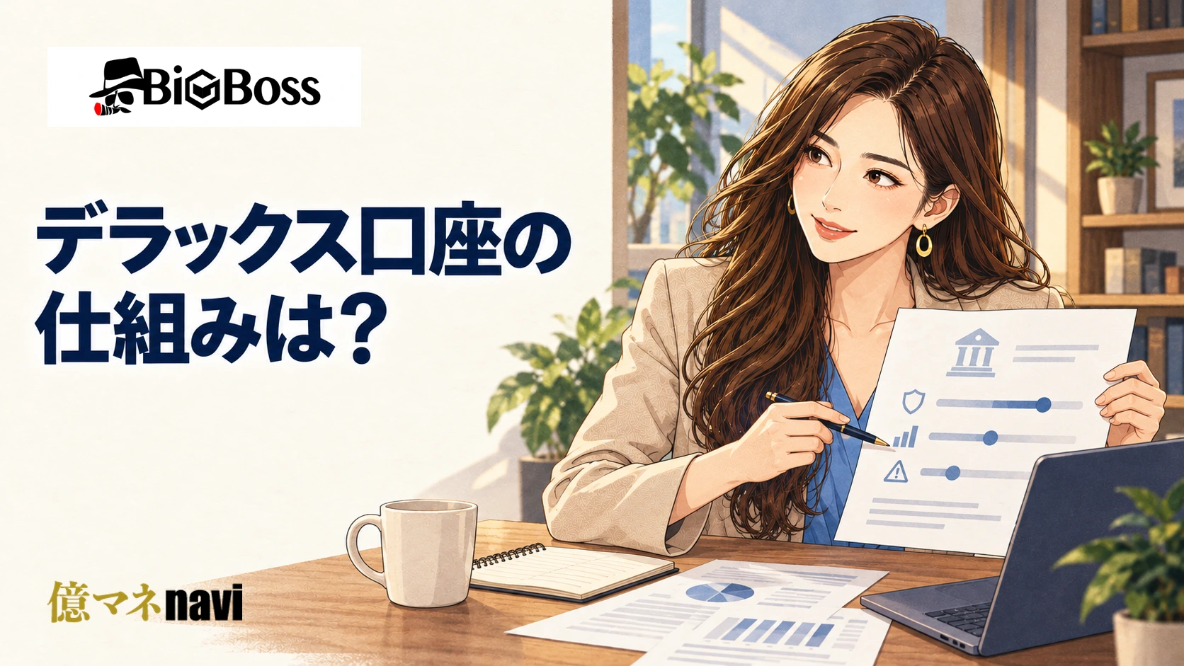 「BigBossで新たにリリースされたデラックス口座とは？」のアイキャッチ画像