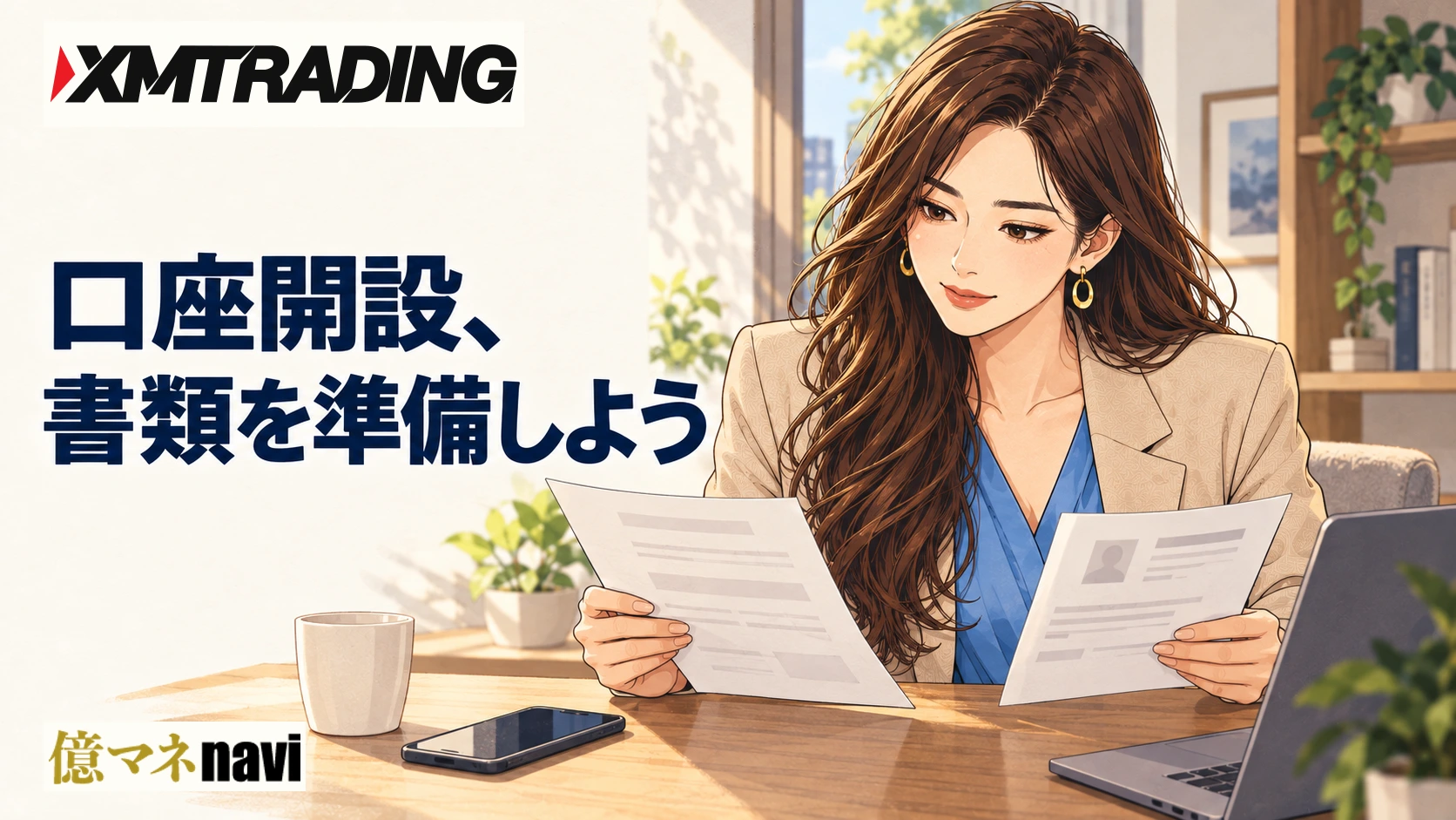 「XMTrading口座開設時の必要書類」のアイキャッチ画像