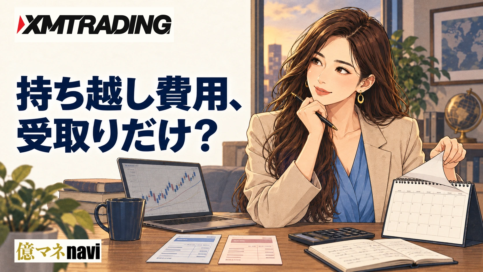 「XMTrading スワップポイントを活かす方法｜高金利通貨・CFD・3倍デーの攻略法」のアイキャッチ画像