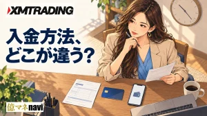 入金トラブルを避けたい人必見！XMTradingの入金方法と反映スピード・手数料を徹底比較