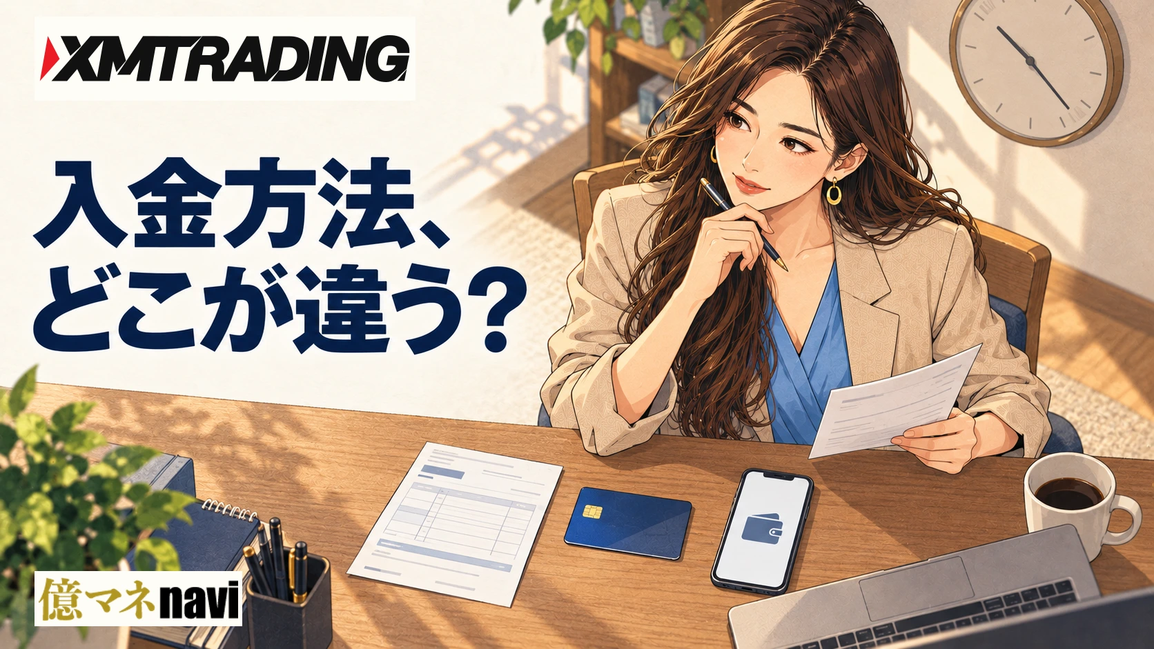 「入金トラブルを避けたい人必見！XMTradingの入金方法と反映スピード・手数料を徹底比較」のアイキャッチ画像