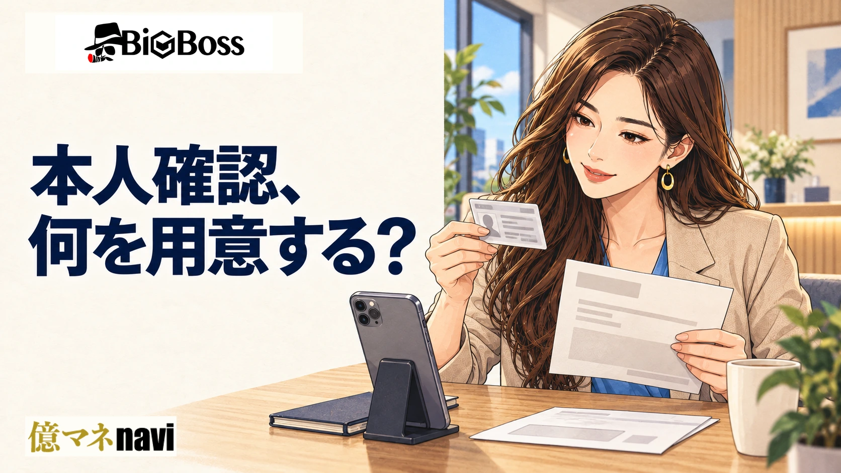 「KYC・POAって何？BigBoss口座開設に必要な書類と提出手順をやさしく解説」のアイキャッチ画像