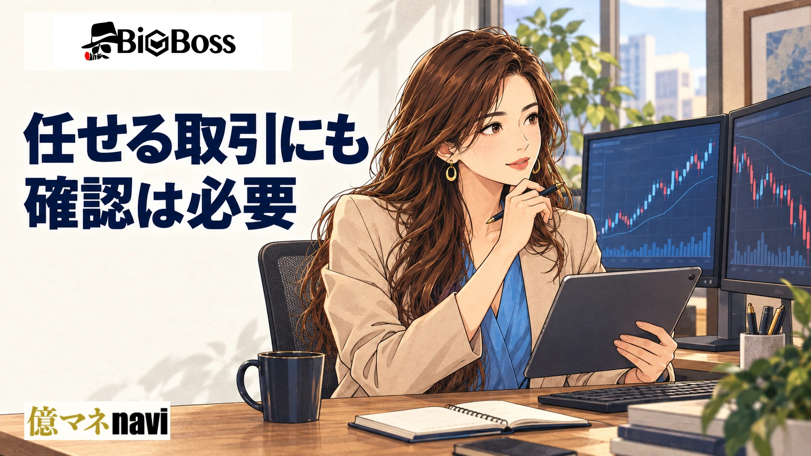 「BigBossのコピートレード＆ミラートレード」のアイキャッチ画像