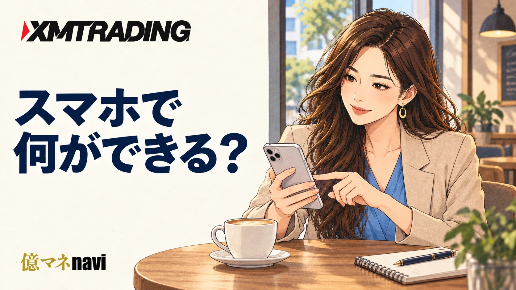 「XMTradingスマホアプリの使い方まとめ｜チャート分析・口座管理・経済ニュースもこれ1つでOK」のアイキャッチ画像