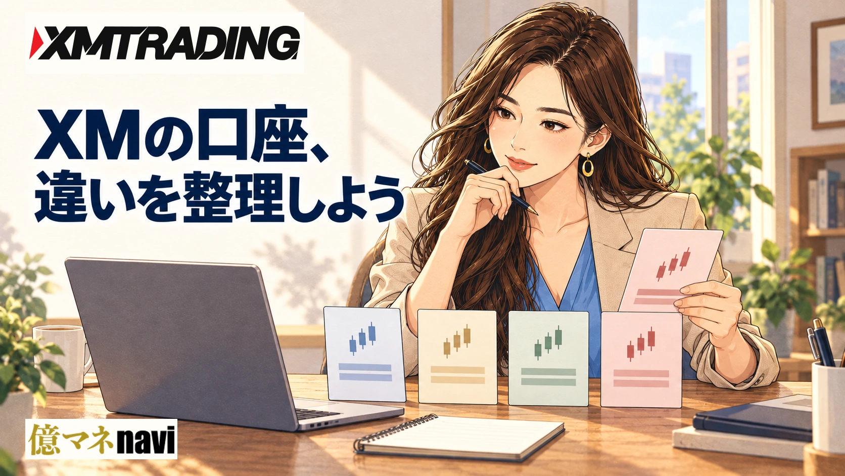 「XM Trading(エックスエム)の口座タイプ・種類を比較！あなたにはどの口座タイプがおすすめ？」のアイキャッチ画像