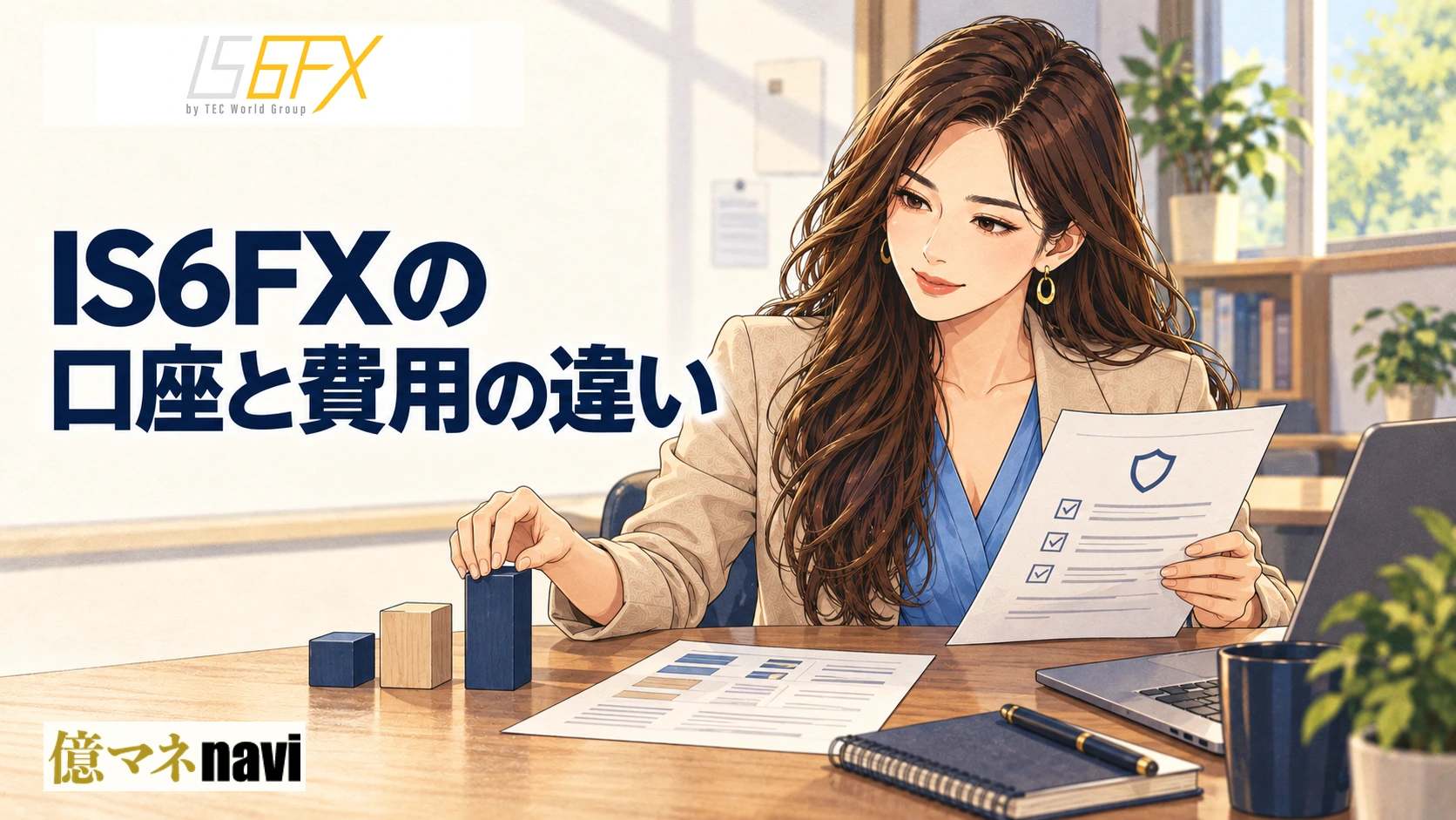 「IS6FX(アイエスシックスエフエックス) の口座タイプ・種類を比較！あなたにはどの口座タイプがおすすめ？」のアイキャッチ画像