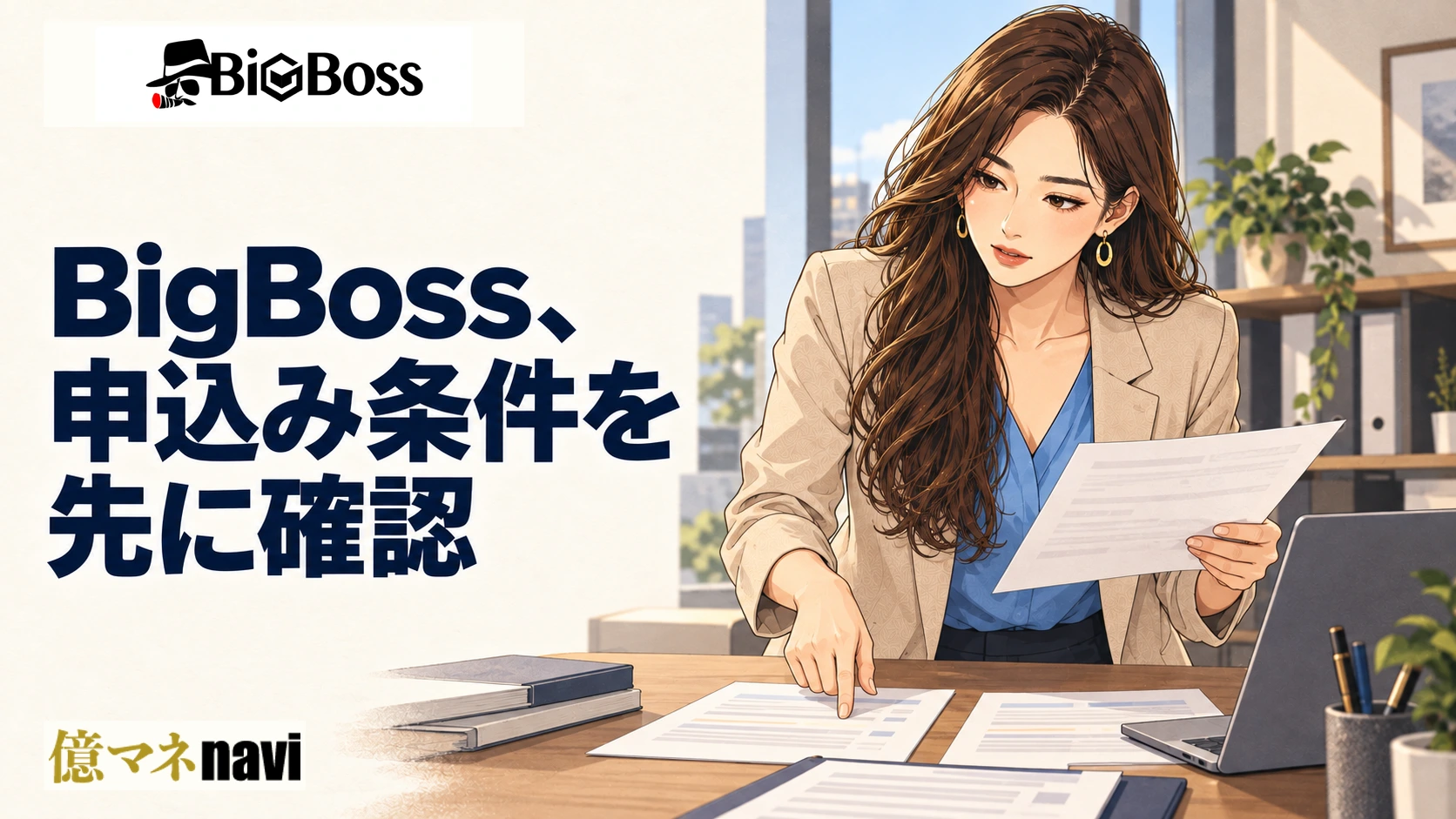 「BigBoss(ビックボス)の口座開設手順！なぜBigBossがおすすめ？」のアイキャッチ画像