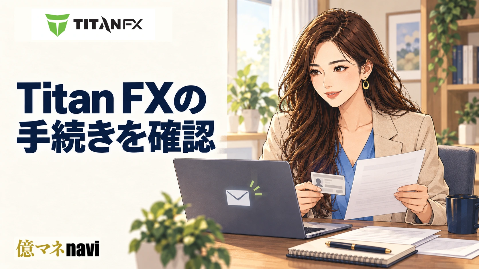 「TITANFX(タイタンエフエックス)の口座開設手順！なぜTITANFXがおすすめ？」のアイキャッチ画像