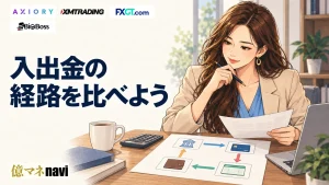 海外FXで利用できる入出金方法5選