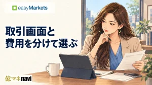easyMarkets(イージーマーケット)の口座タイプ・種類を比較!あなたにはどの口座タイプがおすすめ?