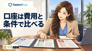 TradersTrust(トレーダーズトラスト)の口座タイプ・種類を比較!あなたにはどの口座タイプがおすすめ?