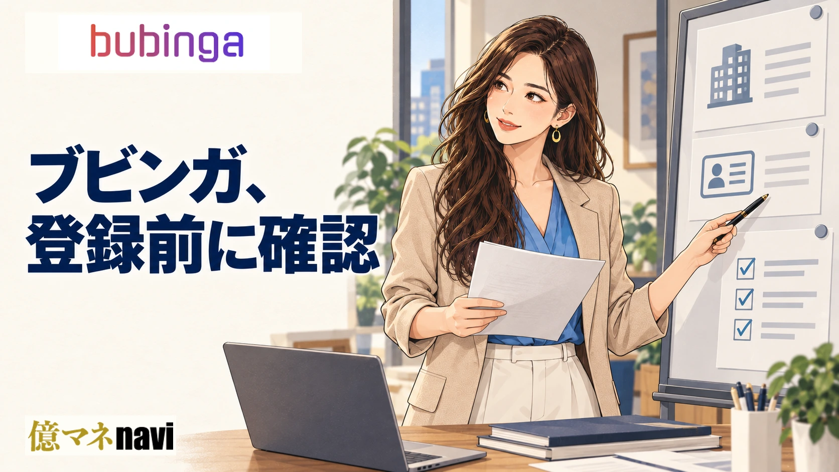 「bubinga(ブビンガ)の口座開設手順！なぜbubingaがおすすめ？」のアイキャッチ画像