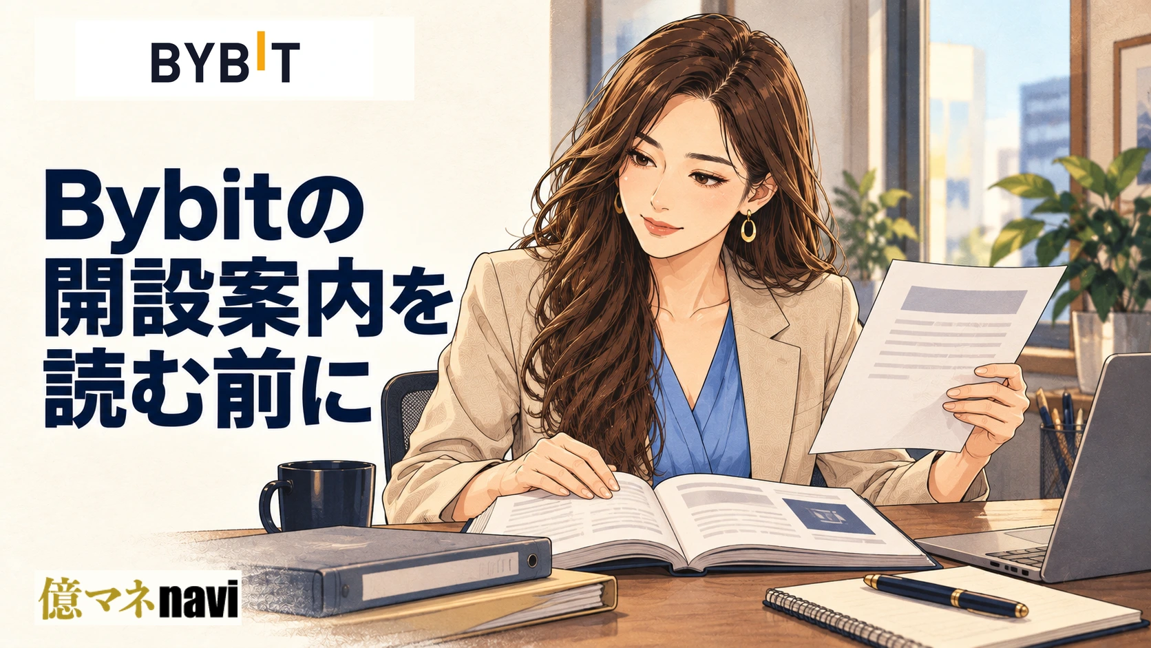 「Bybit(バイビット)の口座開設手順！なぜBybitがおすすめ？」のアイキャッチ画像