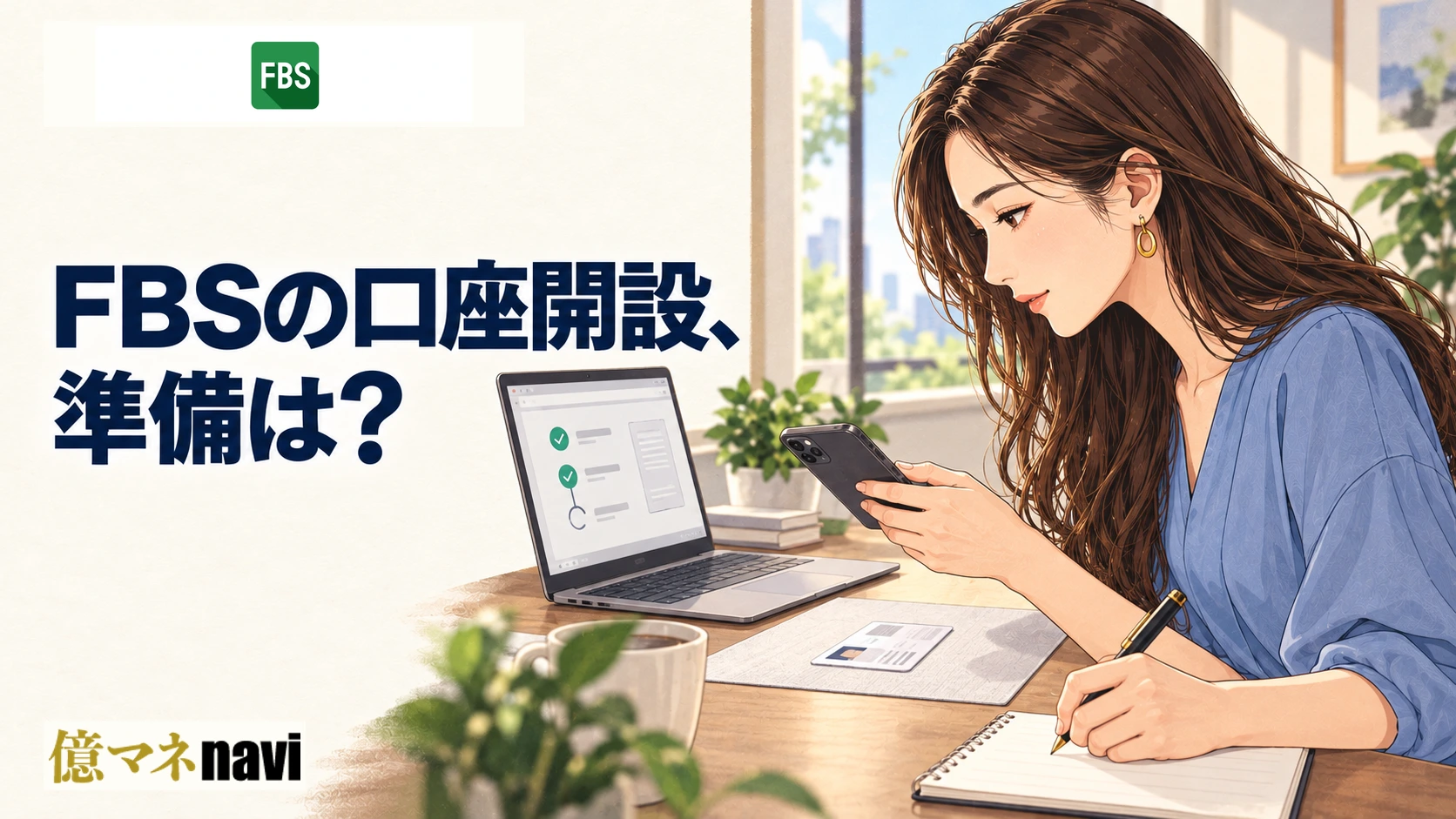 「FBS(エフビーエス)の口座開設手順！なぜFBSがおすすめ？」のアイキャッチ画像